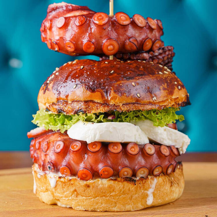 Octopus Burger